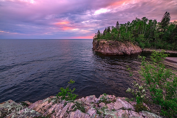 Baptism River Mouth, Tettegouche State Park, Minnesota's North Shore, Lake Superior