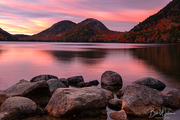Jordan Pond Sunset, Acadia National Park, Maine