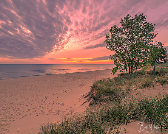 Oval Beach Sunset, Michigan Lakeshore, Saugatuck