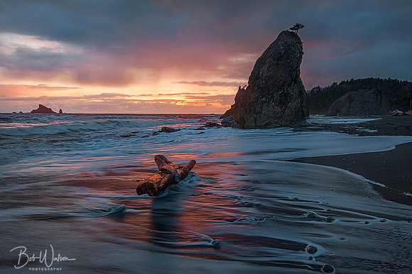 Rialto Beach at Sunset