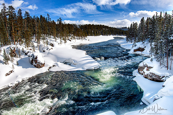 Yellowstone River, Yellowstone National Park, Wyoming