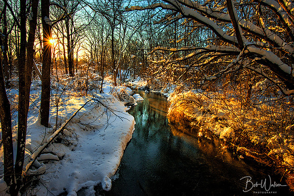 Potato Creek Winter, Northern Indiana