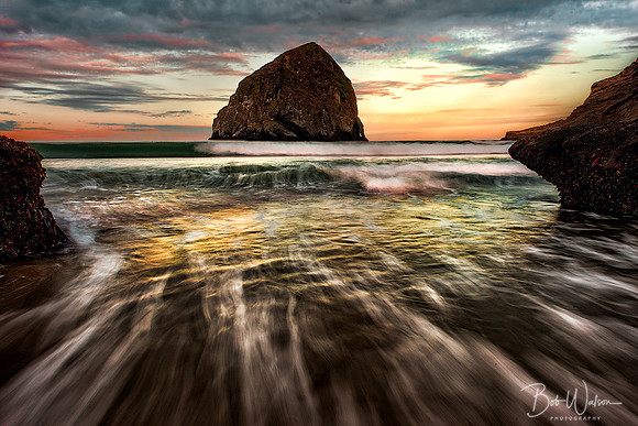 New Day's Dawn, Cape Kiwanda, Oregon