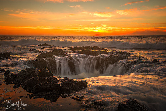 Thor's Well, Cape Perpetua Scenic Area, Oregon Coast