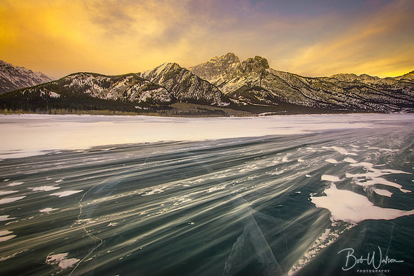 Abraham Lake, Alberta, Canada