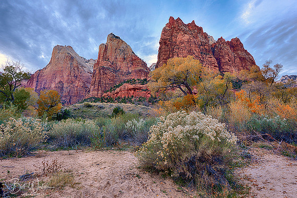 Court of the Patriarchs, Zion National Park, Utah