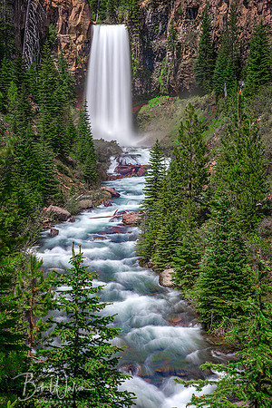 Tulamo Falls, Oregon, Oregon, Deschutes National Forest, United States