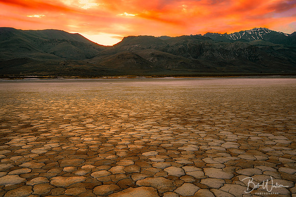 Sunset at Alvord Desert, Oregon