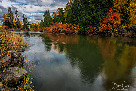Autumn's Peak at White River, Washington