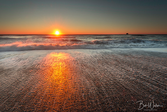 Sunset at Rialto Beach, Olympic National Park, Washington