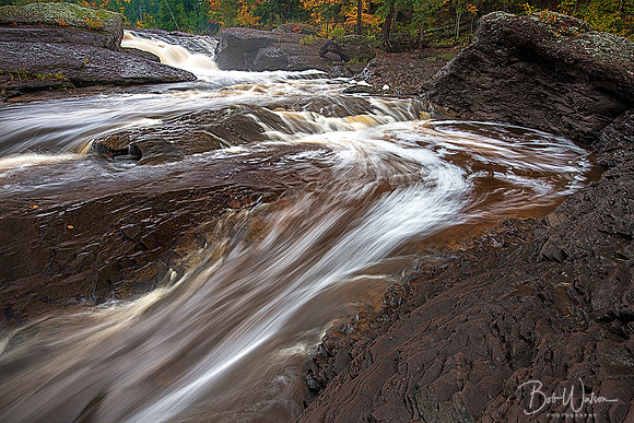 Sandstone Falls, Black River, Michigan's Upper Peninsula