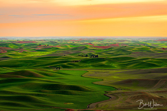 Sunset on the Palouse