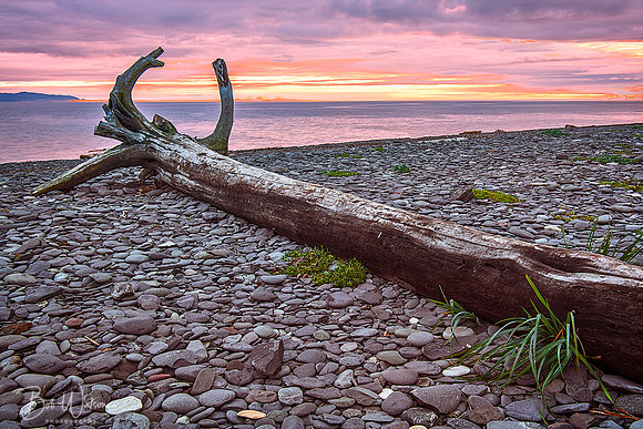 Dusk at Kachemak Bay, Homer, Alaska
