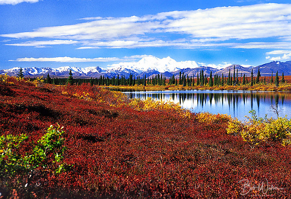 The Alaska Range as seen on 9/11/2001