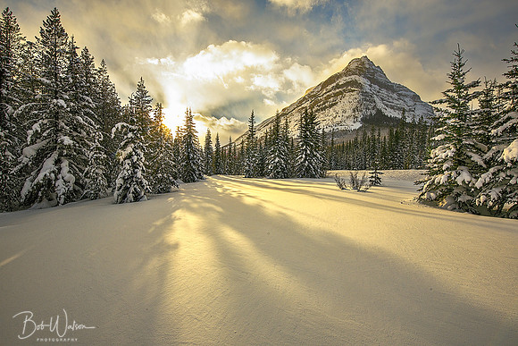 Sunset at Kootenay National Park, Alberta, Canada