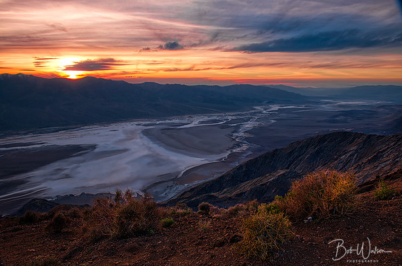 Sunset at Death Valley, Death Valley National Park