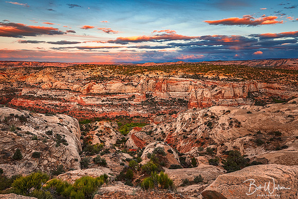 Sunrise at Grand Staircase Escalante National Monument