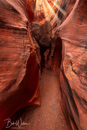 Spooky Slot Canyon, Grand Staircase Escalante National Monument, Utah