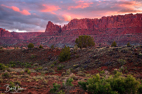 Sunrise at Capitol Reef National Park, Utah
