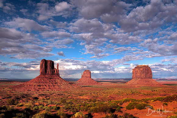 Late Afternoon At Monument Valley, Arizona