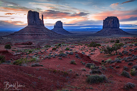 Sunrise On Monument Valley, Arizona