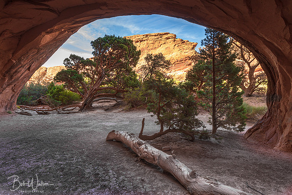 Navajo Arch, Arches National Park, Utah