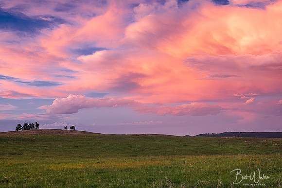Stormy Sunset No. 1 - Black Hills, South Dakota