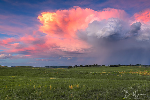 Stormy Sunset No. 2 - Black Hills, South Dakota