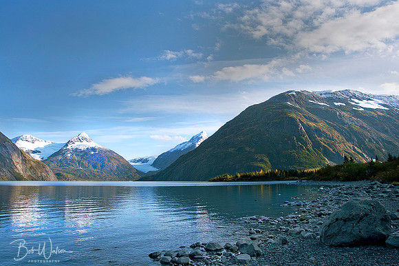 Portage Glacier Lake, Alaska