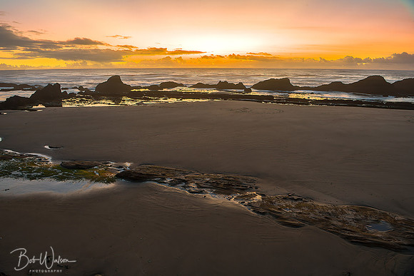 "Low Tide Sunset" at Seal Rock State Recreation Site, Oregon