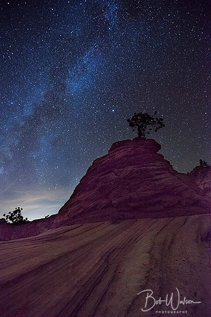 Milky Way Galaxy From Zion National Park, Utah