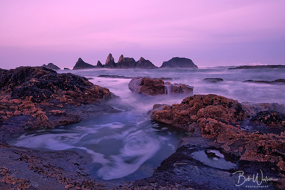 Tide Pool  Swirls at Seal Rock Beach